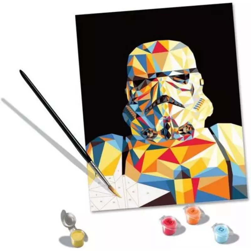 CreArt Star Wars - Stormtrooper, maľovanie