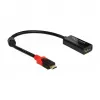 Video káblový adaptér DeLOCK 63928 USB Type-C na DisplayPort 20-pinový