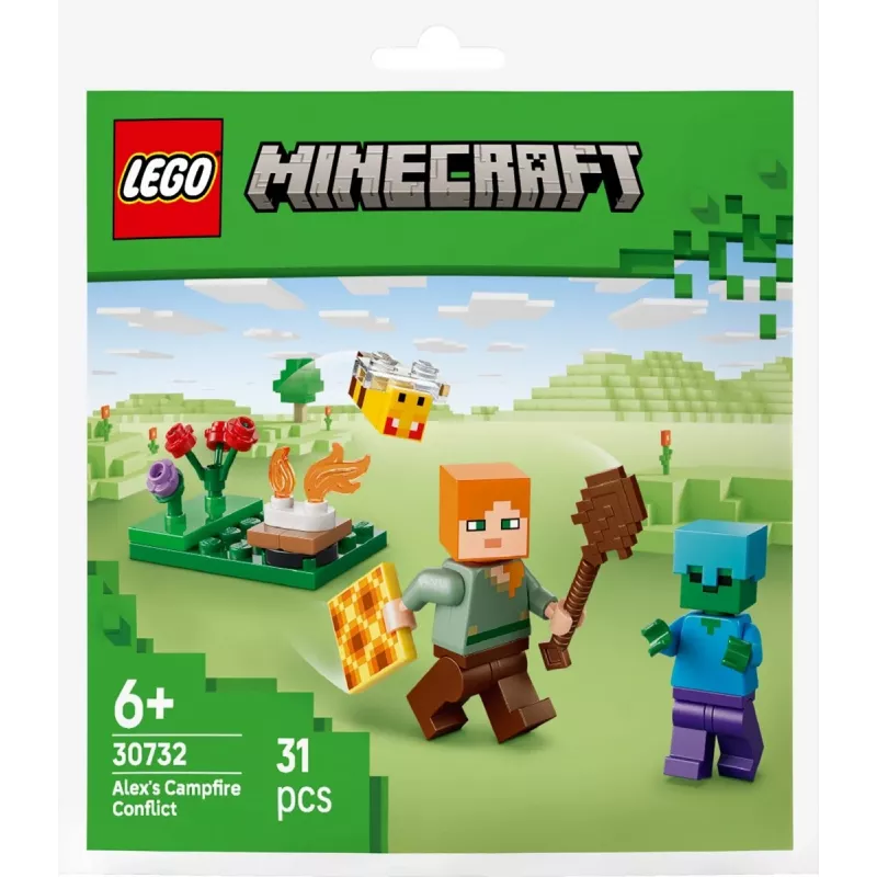Bricks Minecraft 30732 Alexin táborový konflikt