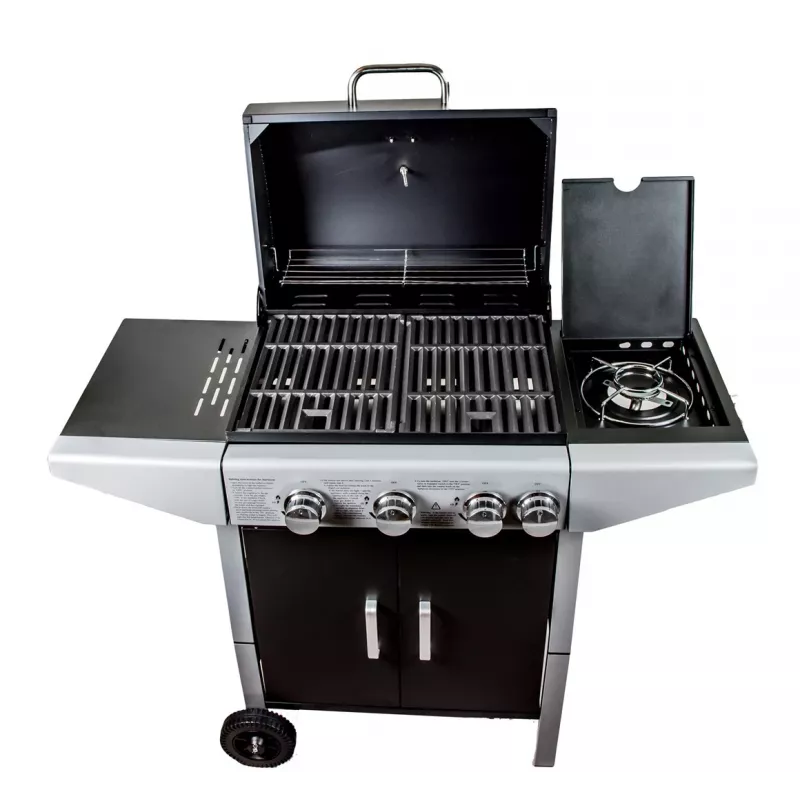 Plynový gril Ravanson GO-3 — kompaktný plynový gril, model GO-3