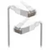 Sieťový kábel Ubiquiti UACC-Cable-Patch-EL-C6A-15M-W RJ-45 Cat6a 15m transparentný biely