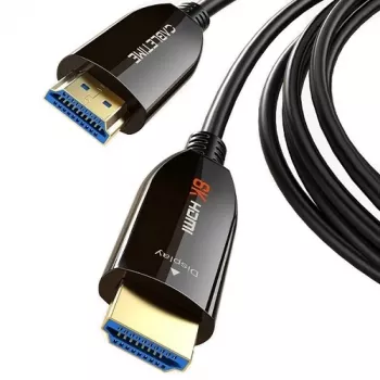 CABLETIME aktívny optický HDMI 2.1 kábel 30m 8K@60Hz 48 Gbit/s pozlátené konektory