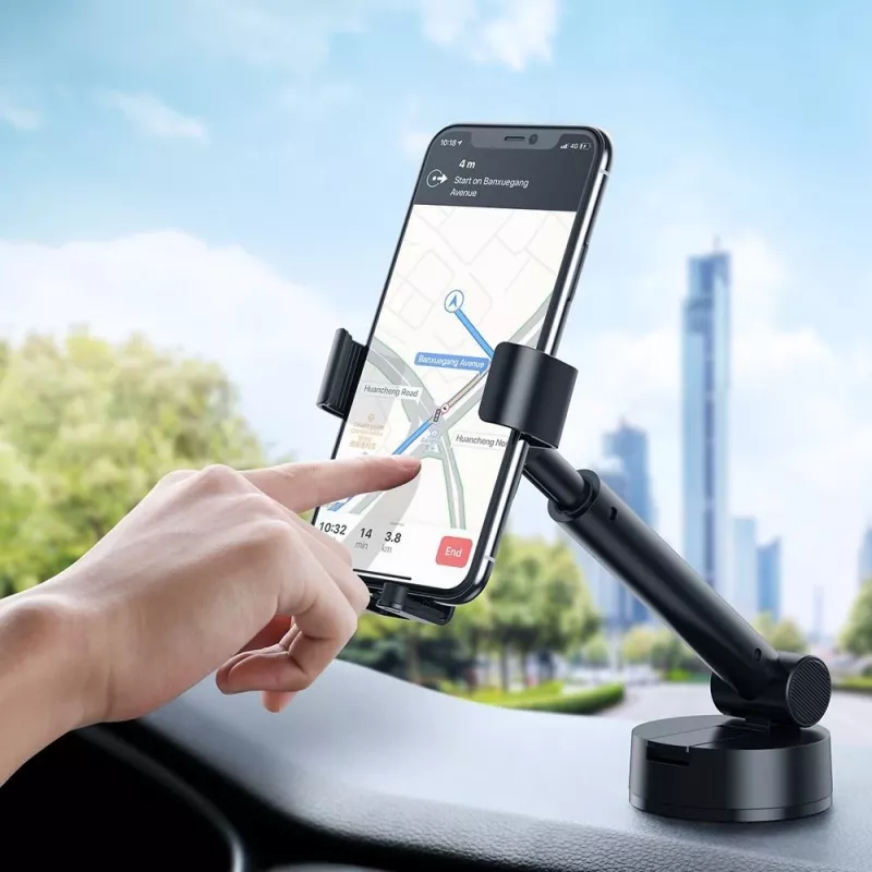 Aktívny držiak Baseus SUYL-JY01 mobilný telefón/smartfón čierny