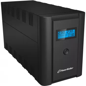 PowerWalker VI 2200 LCD/IEC UPS (neprerušiteľný zdroj napájania) Line-Interactive 2,2 kVA 1200 W 6 AC výstupov