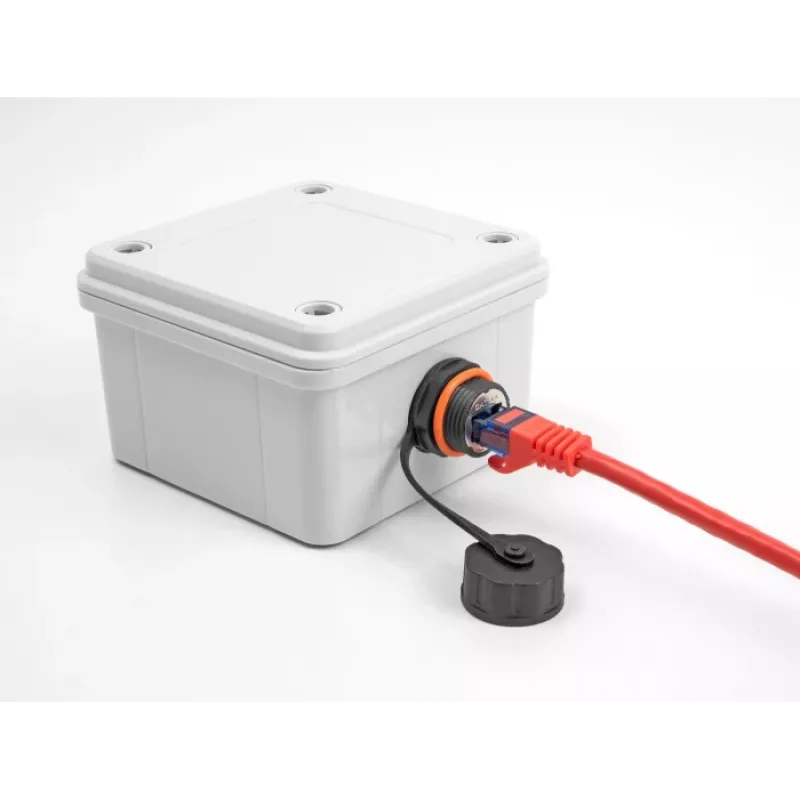 Sieťový kábel DeLOCK 88145 RJ45 na RJ45 Cat.6A čierny