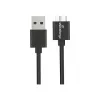 USB kábel MediaRange MRCS240 — USB A na Micro-USB B, USB 3.2 Gen 1 (3.1 Gen 1), 1,8 m, čierny