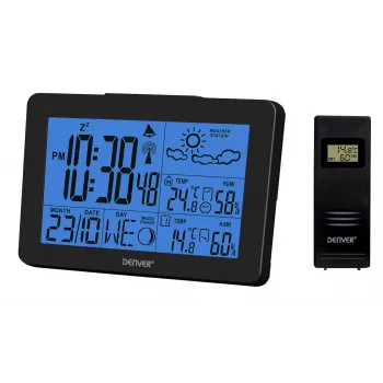 Digitálna meteostanica Denver WS-530 čierna