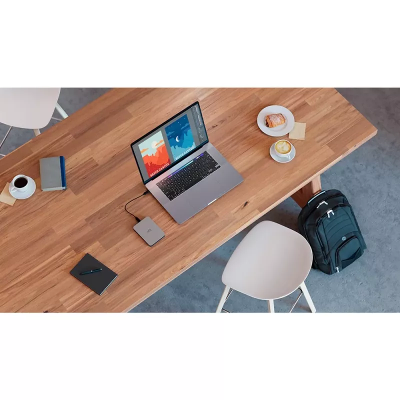 LaCie Mobile Drive Secure STLR2000400 - pevný disk - šifrovaný - 2 TB - externý (prenosný) - USB 3.2 Gen 1 (USB-C konektor) - Self-Encrypting