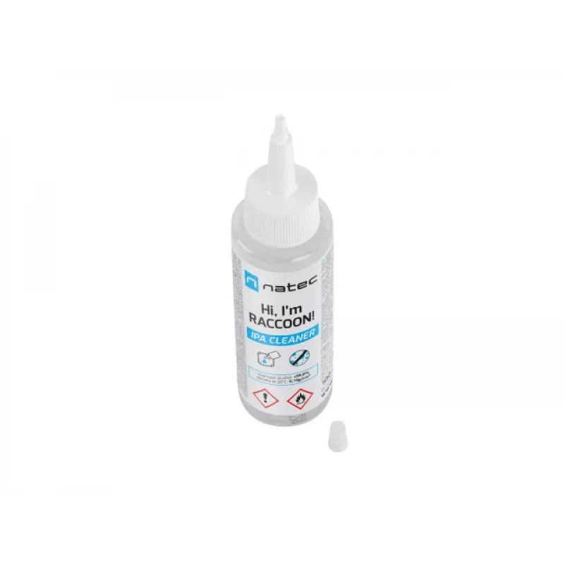 Čistič izopropylalkohol NATEC Racoon 100 ml – čistič elektroniky a povrchov