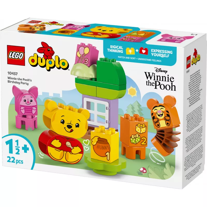 LEGO DUPLO 10457 Macko Puf oslavuje narodeniny