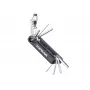 Multitool Topeak Hexus X čierna nehrdzavejúca oceľ 90 mm