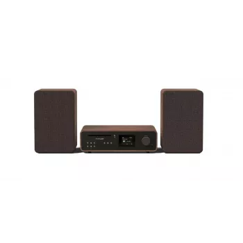 Pure Classic stereo HiFi audio systém 100W DAB+ Bluetooth Wi-Fi CD čierny orech