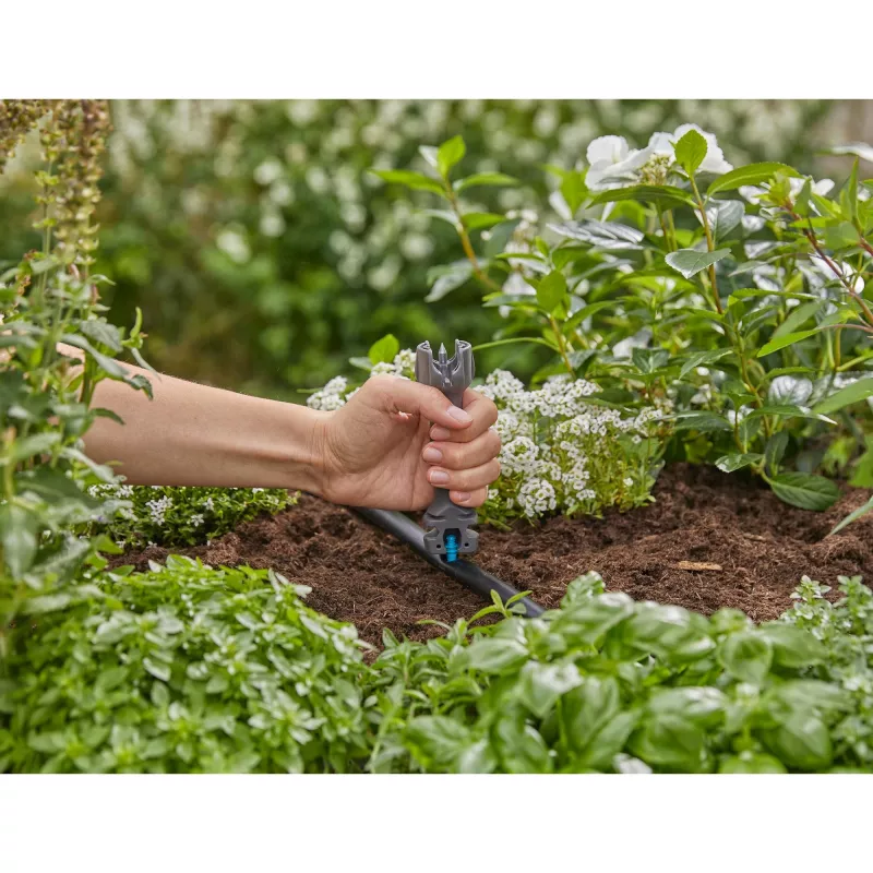Časť zavlažovacieho systému Gardena 13313-20 čierna kvapková závlaha