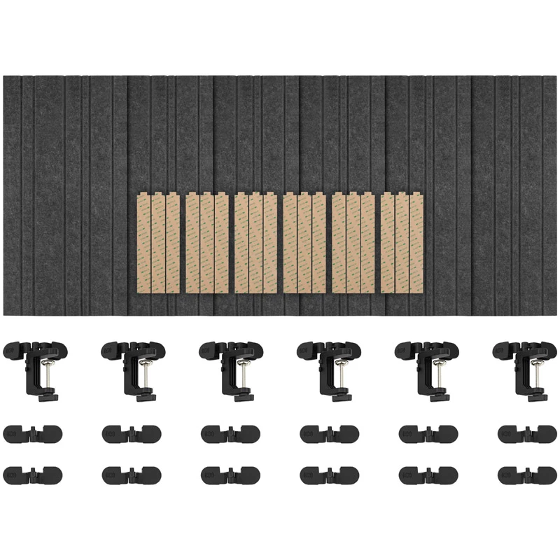 Streamplify ACOUSTIC PANEL - balenie 6 ks, sivý