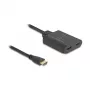 DeLOCK HDMI switch 2 x HDMI in na 1 x HDMI out 8K 60 Hz integrovaný kábel 50 cm