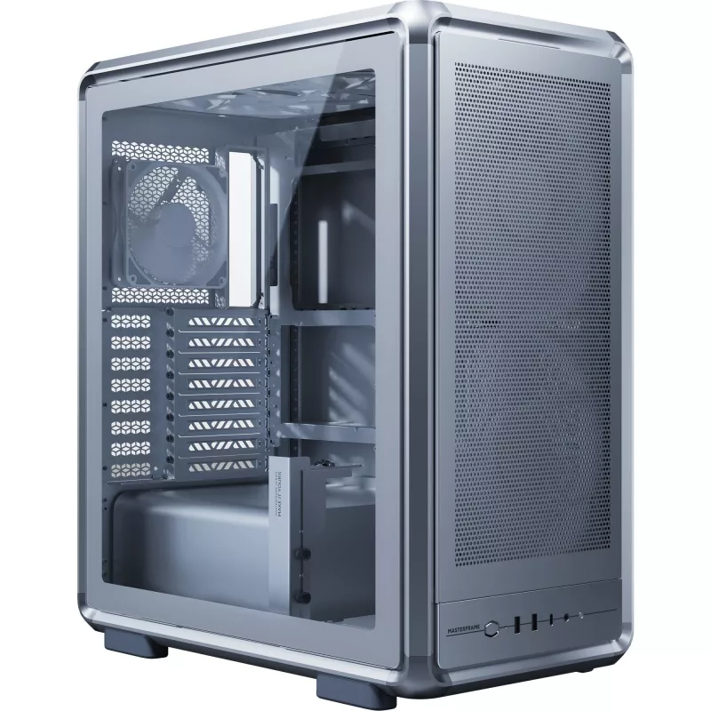 Cooler Master MasterFrame 500 Mesh ARGB PC skriňa Midi Tower, strieborná, tvrdené sklo