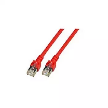 EFB-Elektronik RJ45 patch kábel Cat.5e SF/UTP PVC CCA červený 2m…