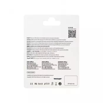 MicroSDXC pamäťová karta PATRIOT 512GB V30 U3 trieda 10, čítanie 90 MB/s, zápis 80 MB/s, s prepínačom ochrany proti zápisu