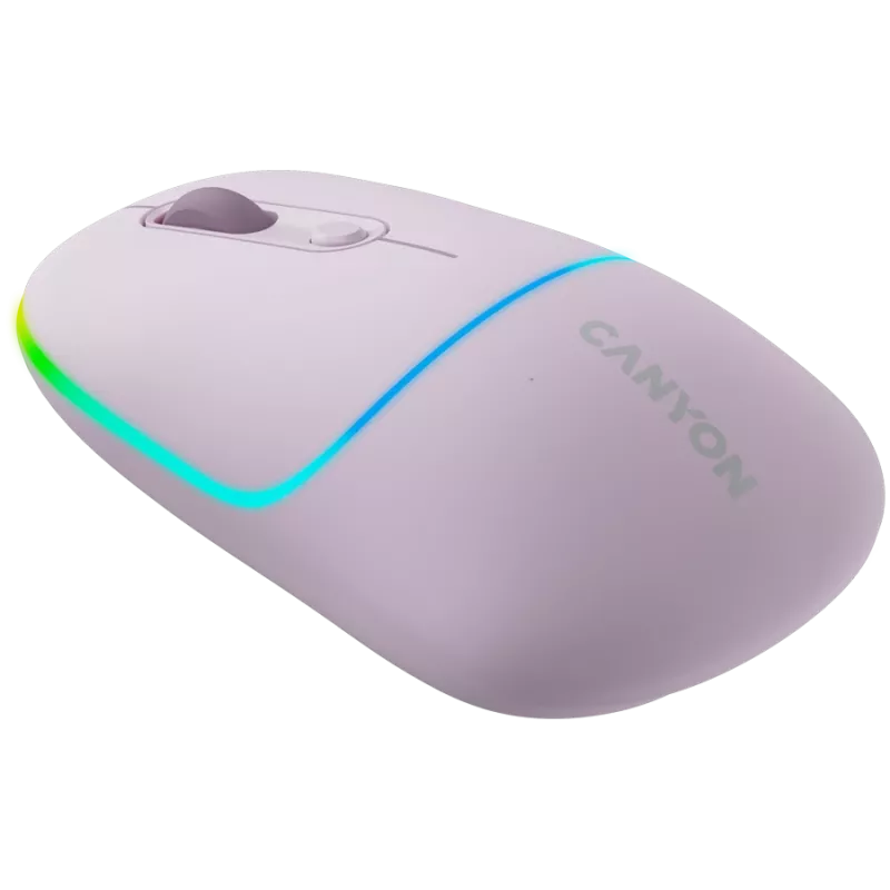CANYON myš MW-22 2in1 BT/wireless pearl rose