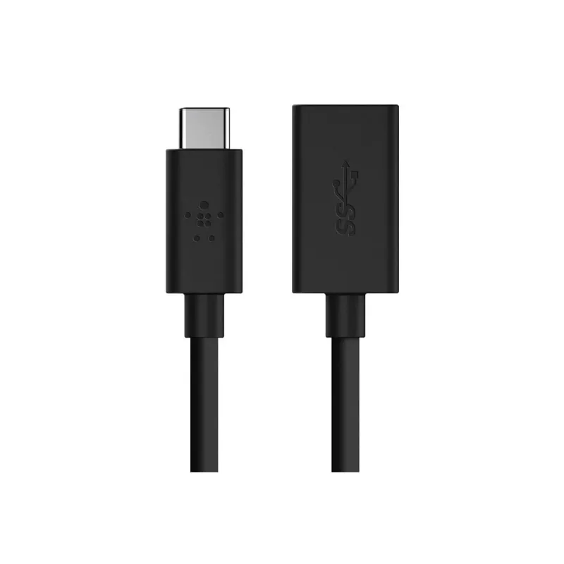 Belkin adaptér USB 3.0 z USB-C na USB-A, 5 Gb/s, čierny