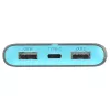 PowerBank EnerGo 10000mAh sivá-modrá