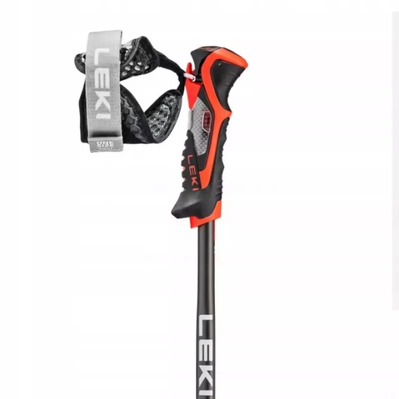 Bežecké palice Leki 3D AIRFOIL čierna/červená 120 cm