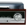 Audio gramofón Camry CR 1168 — čierny s dreveným dekorom, 33/45 ot/min, integrované reproduktory, Cinch výstup