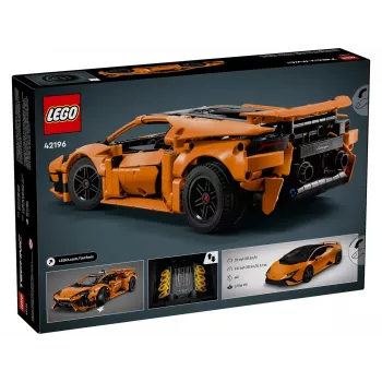 LEGO TECHNIC 42196 Lamborghini Huracán Tecnica oranžová