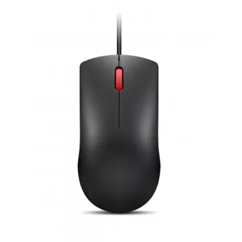 Káblová USB-A myš Lenovo 120 — čierna, pre obe ruky, 1600 DPI, 3 tlačidlá, 1,5 m kábel