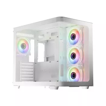 LC-Power Gaming 8001W Pro-Storm Light Midi-Tower ATX skriňa, biela (LC-8001W-ON)