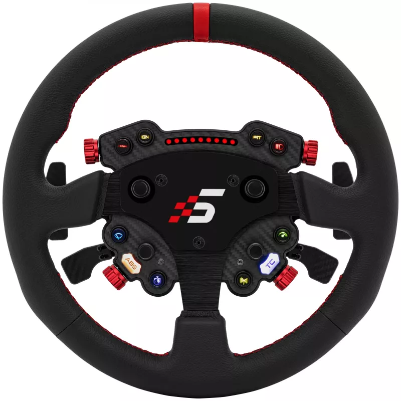 Simagic náboj/knob volantu GT1 Pro (GTPRO-R K koža) — kožený poťah, kompatibilný s GT1 sériou