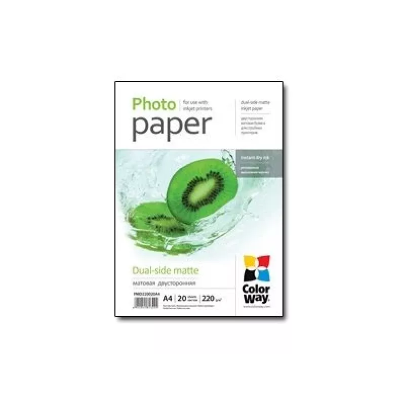 Fotopapier ColorWay PMD220020A4 A4 matný 220 g/m² 20 listov