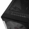 SILENOS PRO čierna verzia s ARGB ventilátorom a tvrdeným sklom