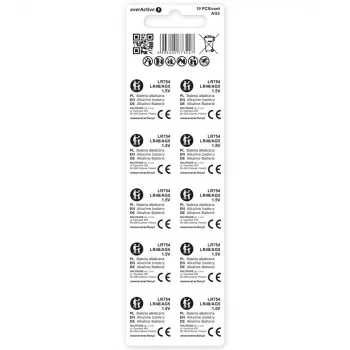 Alkalické mini batérie AG5 blister 10 ks