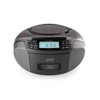 Rádioprehrávač JVC RC-E444B čierny s CD prehrávačom a FM tunerom