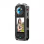 Ochranné kovové puzdro pre Insta360 X5 od Puluz s integrovaným krytom objektívu