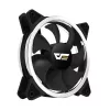 Ventilátor darkFlash DR12 PRO 12 cm čierny 1200 ot/min hydraulické ložisko