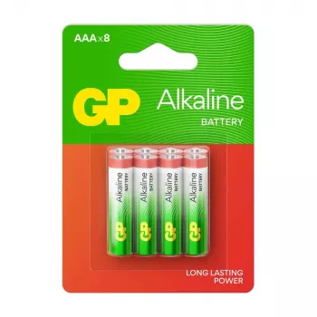 Alkalické batérie AAA GP Long Lasting Power 1,5 V, balenie 20 ks