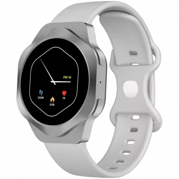 Smart Watch CANYON Hexagon 88 BT-CALL strieborná