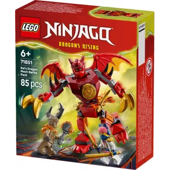 LEGO NINJAGO 71851 Kaiov dračí mech - Battle Pack