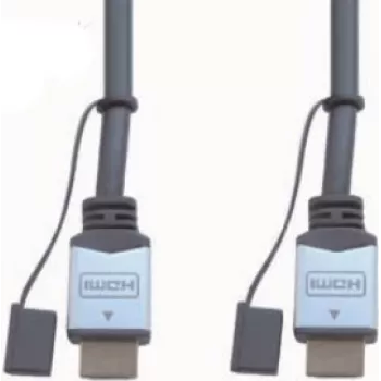 HDMI kábel e+p HDMI 401/5 5m Type-A čierny