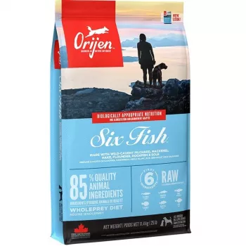 ORIJEN Six Fish - suché krmivo pre psov - 11,4 kg
