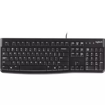 Logitech K120 klávesnica USB QWERTY španielska čierna (920-002499)
