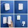 Senzor úniku plynu QOLTEC 52652 — detektor propán/bután (LPG), alarm 85 dB, LED indikátor