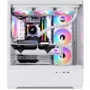 PC skriňa Sharkoon AK6 RGB, ATX, biela