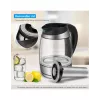 Forme FKG-448 sklenená elektrická kanvica, 1,8 l, 2200 W, regulácia teploty, sivá