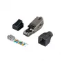 EFB Elektronik 88035.1 konektor RJ45 STP Cat.6, montovateľný na mieste, strieborný