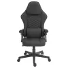 Deltaco DC130 herná stolička Soft Woven Mesh čierna (GAM-180)