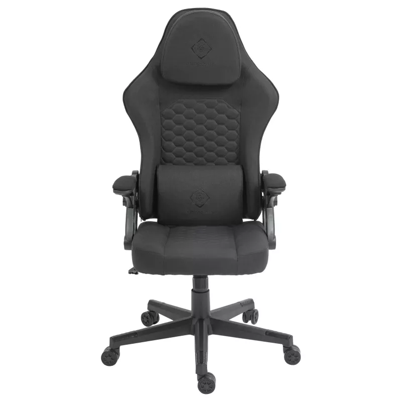 Deltaco DC130 herná stolička Soft Woven Mesh čierna (GAM-180)
