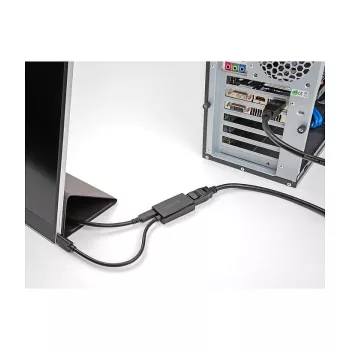 Adaptér DisplayPort samica na USB Type-C samec DeLOCK 4K PD 85W